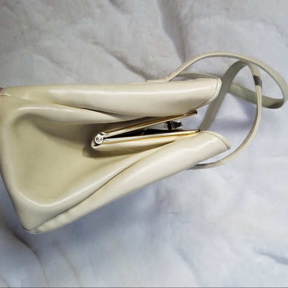 Elbief London Vintage A Frame Leather Handbag - Picture 6 of 8